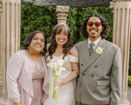 Estevan's wedding with Nydia